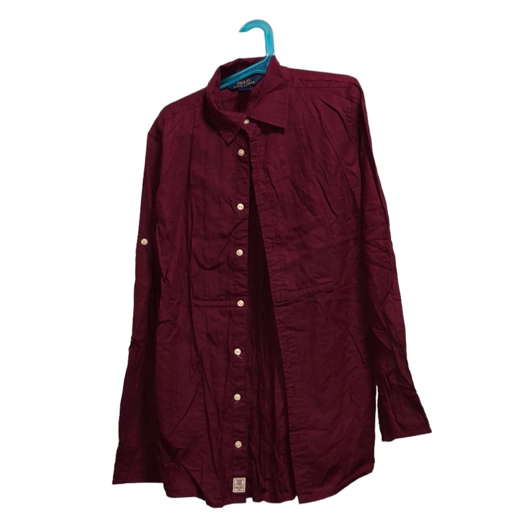 Brand Polo By Ralph Lauren Size 14 Color Burgundy